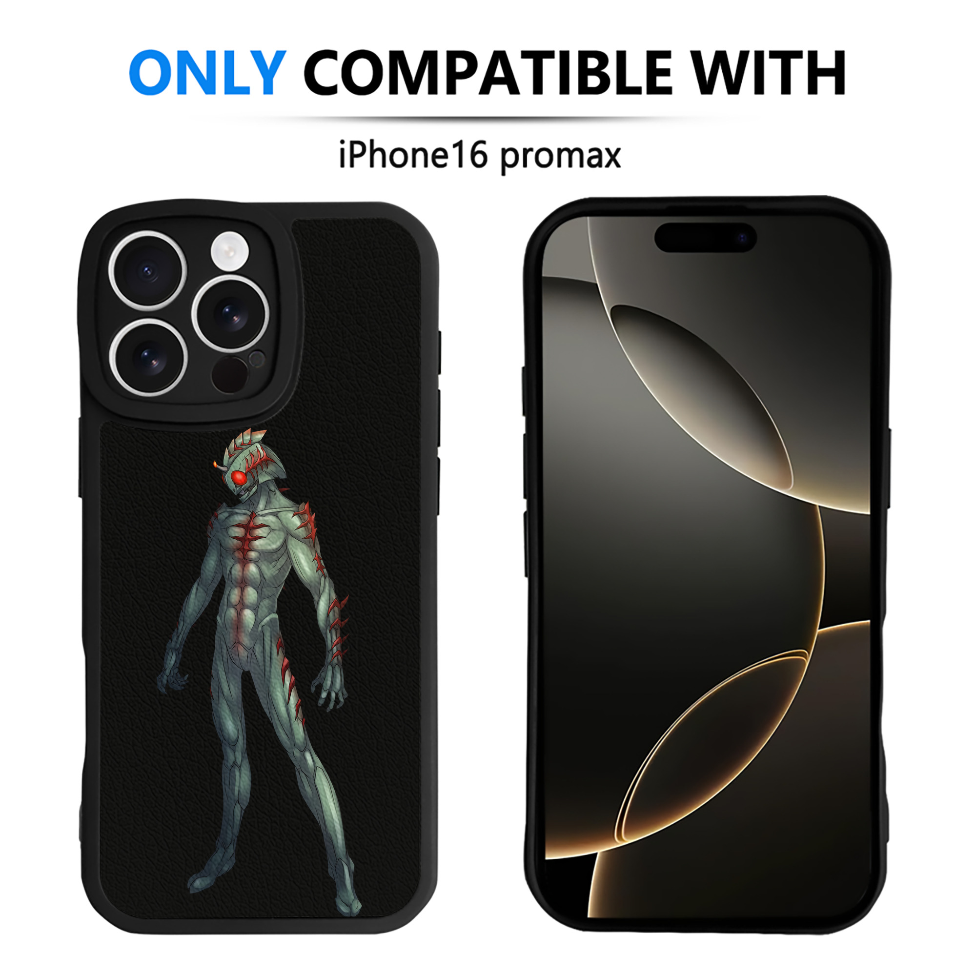 （画像用） ウルトラマン Ultraman 【iPhone 16シリーズ対応】シリコンスマホケース（レザー調） 材質：シリコン